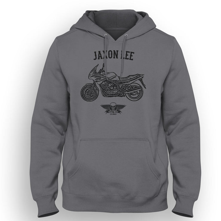 Jaxon Lee Art Hood aimed at fans of Yamaha XJ900S Diversion Motorbike