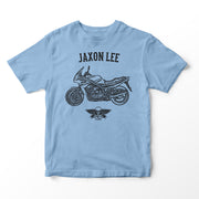 JL Basic Illustration for a Yamaha XJ900S Diversion Motorbike fan T-shirt