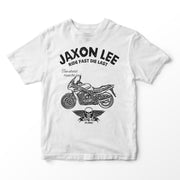 JL Ride Illustration for a Yamaha XJ900S Diversion Motorbike fan T-shirt