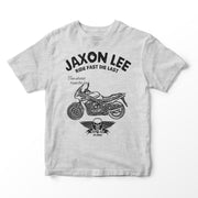 JL Ride Illustration for a Yamaha XJ900S Diversion Motorbike fan T-shirt