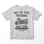 JL Speed Illustration for a Yamaha XJ900S Diversion Motorbike fan T-shirt