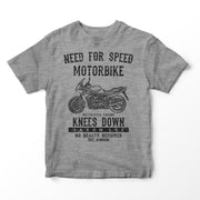 JL Speed Illustration for a Yamaha XJ900S Diversion Motorbike fan T-shirt