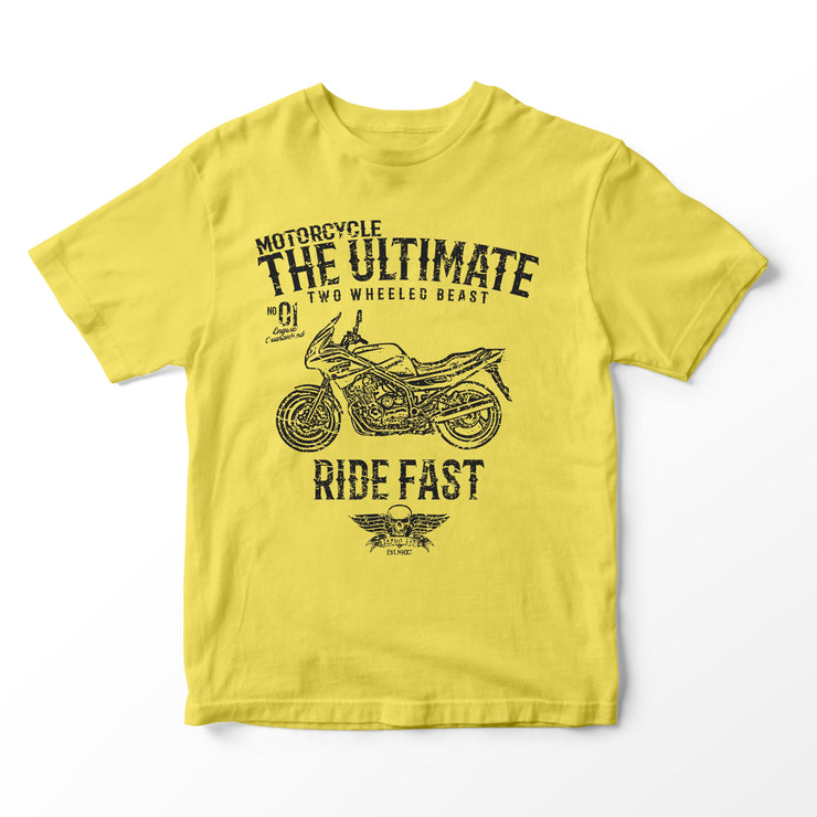 JL Ultimate Illustration for a Yamaha XJ900S Diversion Motorbike fan T-shirt