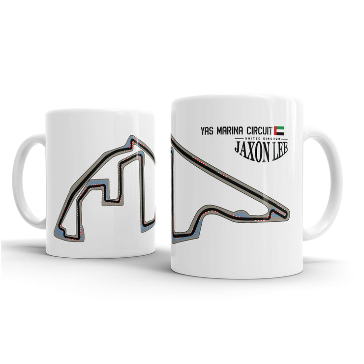 Jaxon Lee - Yas Marina Circuit UAE – for Motorsport Enthusiasts Gift Mug