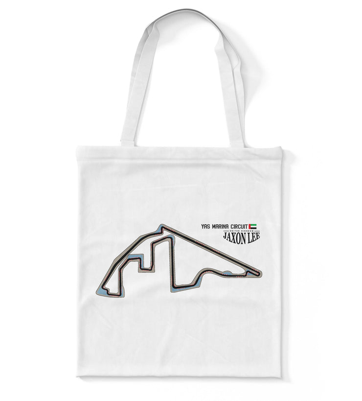 Jaxon Lee - Yas Marina Circuit UAE - Motorsports Fan Gift Tote Bag