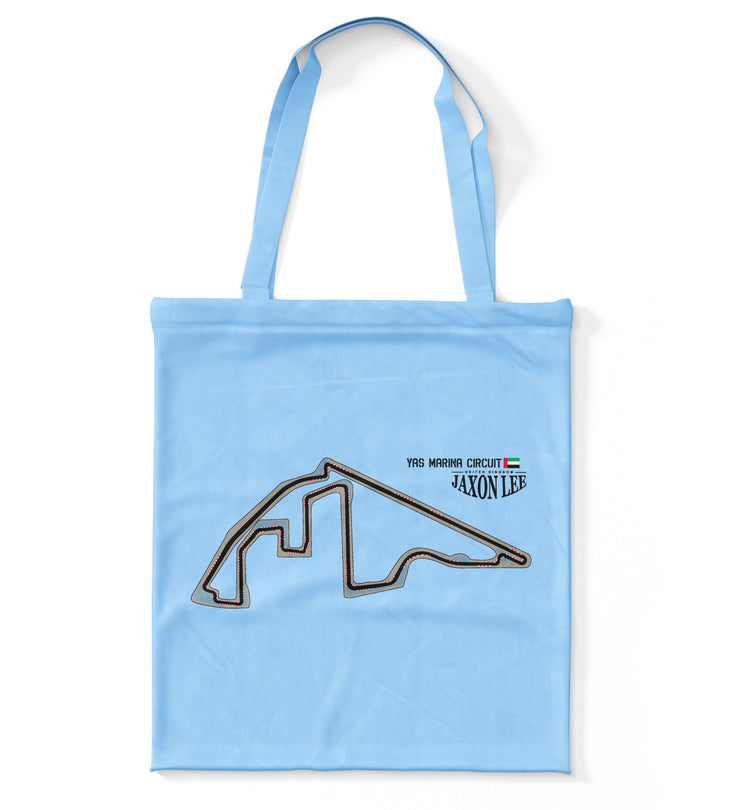 Jaxon Lee - Yas Marina Circuit UAE - Motorsports Fan Gift Tote Bag