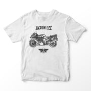 JL Basic Illustration for a Kawasaki ZZR1400 Motorbike fan T-shirt