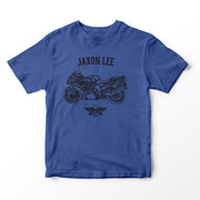 JL Basic Illustration for a Kawasaki ZZR1400 Motorbike fan T-shirt