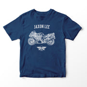 JL Basic Illustration for a Kawasaki ZZR1400 Motorbike fan T-shirt