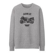 JL Basic Illustration for a Kawasaki ZZR1400 Motorbike fan Jumper