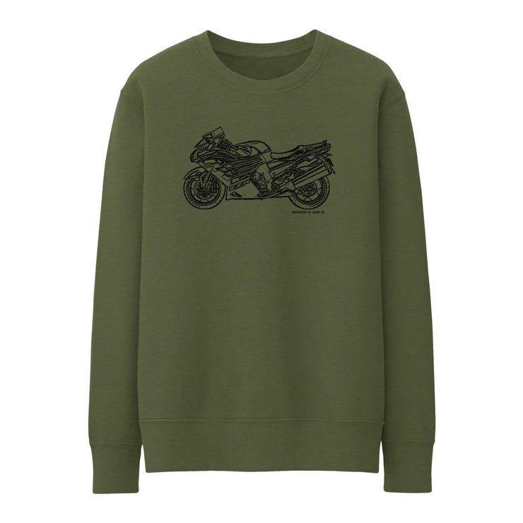 JL Art Jumper aimed at fans of Kawasaki ZZR1400 Motorbike