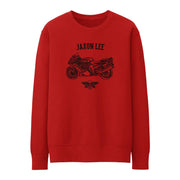 JL Basic Illustration for a Kawasaki ZZR1400 Motorbike fan Jumper