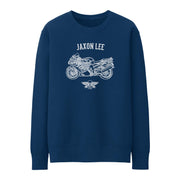 JL Basic Illustration for a Kawasaki ZZR1400 Motorbike fan Jumper