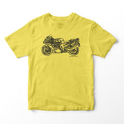 JL Illustration For A Kawasaki ZZR1400 Motorbike Fan T-shirt