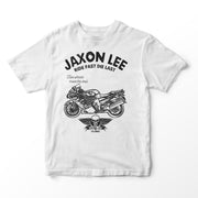 JL Ride Illustration for a Kawasaki ZZR1400 Motorbike fan T-shirt