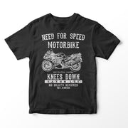 JL Speed Illustration for a Kawasaki ZZR1400 Motorbike fan T-shirt