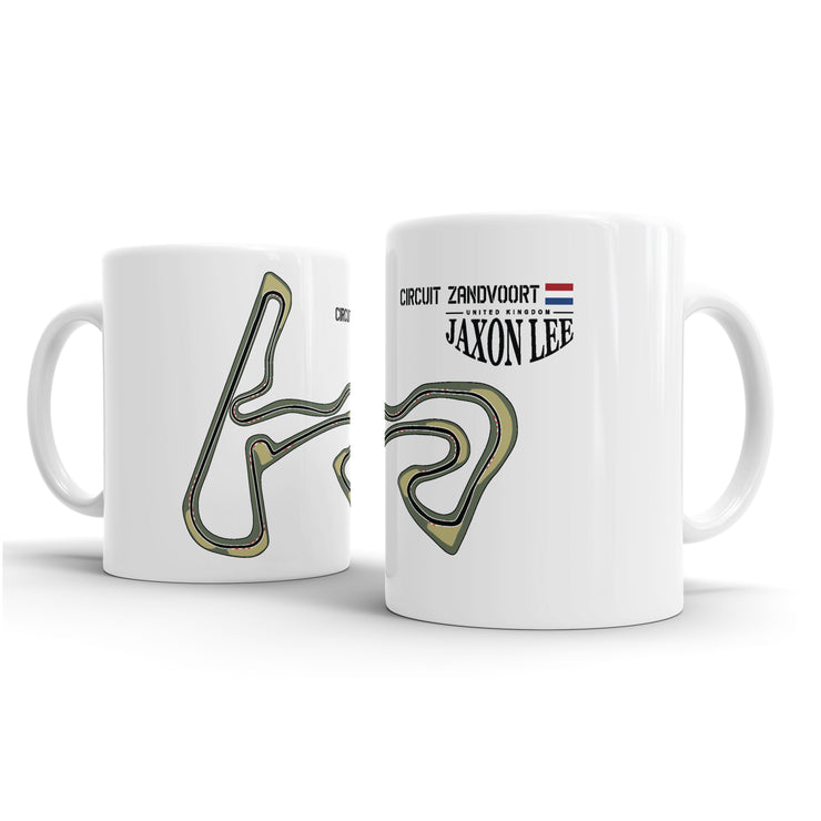 Jaxon Lee - Circuit Zandvoort NL – for Motorsport Enthusiasts Gift Mug