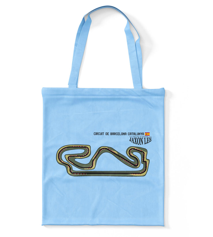 Jaxon Lee - Circuit De Barcelona Catalunya SP - Motorsports Fan Gift Tote Bag