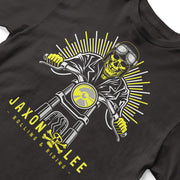 Jaxon Lee Skull Biker Motorcycle Club – T-shirt