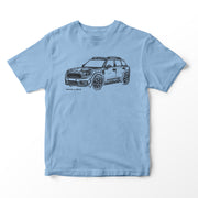 JL Illustration For A Mini Countryman Motorcar Fan T-shirt