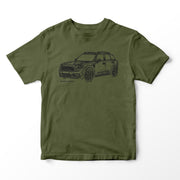 JL Illustration For A Mini Countryman Motorcar Fan T-shirt