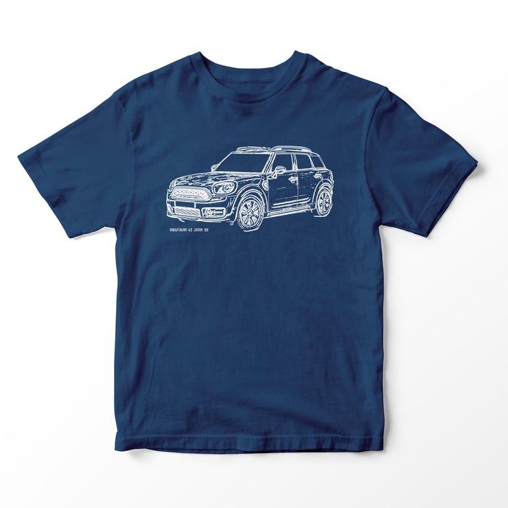 JL Illustration For A Mini Countryman Motorcar Fan T-shirt