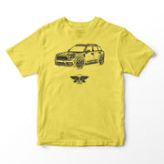 JL Basic Illustration for a Mini Countryman Motorcar fan T-shirt
