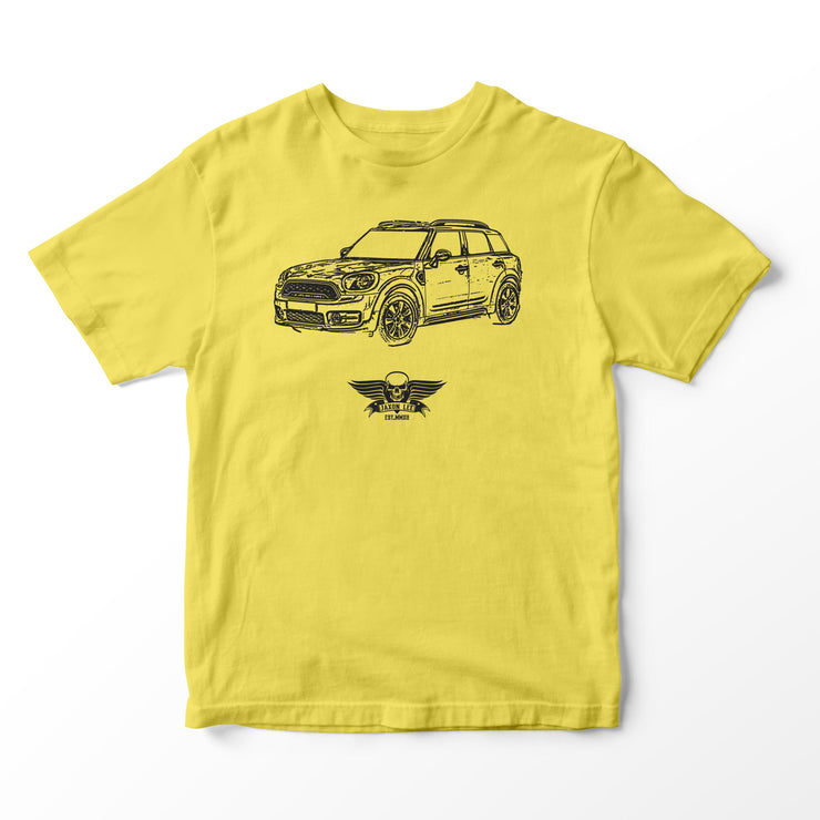 JL Basic Illustration for a Mini Countryman Motorcar fan T-shirt