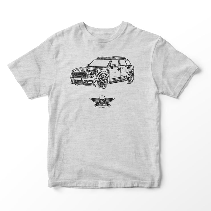 JL Basic Illustration for a Mini Countryman Motorcar fan T-shirt