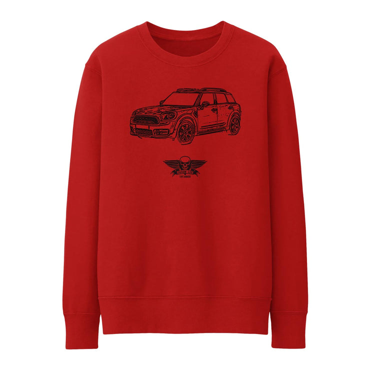 JL Basic Illustration for a Mini Countryman Motorcar fan Jumper