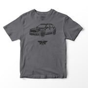 JL Basic Illustration for a Mini Countryman Motorcar fan T-shirt