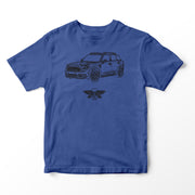 JL Basic Illustration for a Mini Countryman Motorcar fan T-shirt