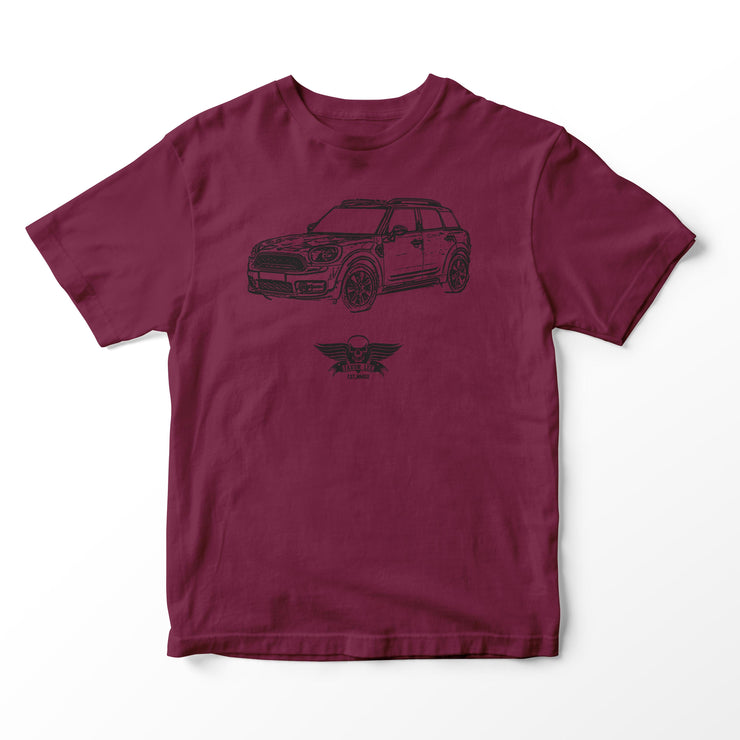 JL Basic Illustration for a Mini Countryman Motorcar fan T-shirt