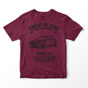 JL King Illustration for a Mini Countryman Motorcar fan T-shirt