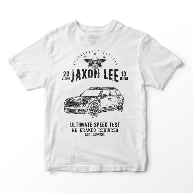 JL Speed Illustration for a Mini Countryman Motorcar fan T-shirt