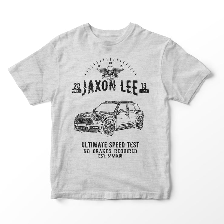 JL Speed Illustration for a Mini Countryman Motorcar fan T-shirt