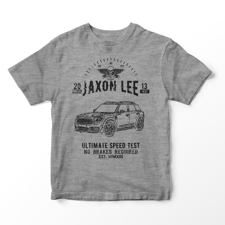 JL Speed Illustration for a Mini Countryman Motorcar fan T-shirt