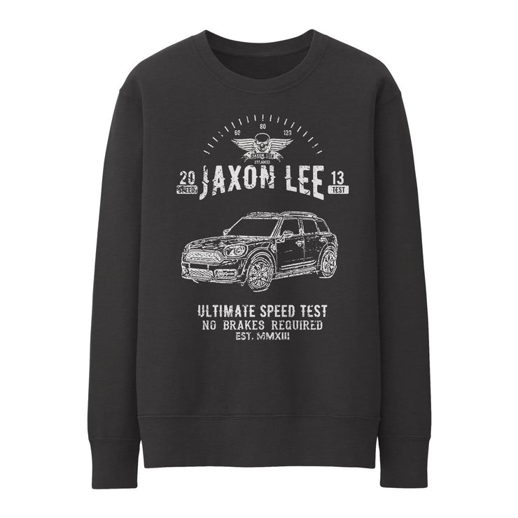 JL Speed Illustration for a Mini Countryman Motorcar fan Jumper