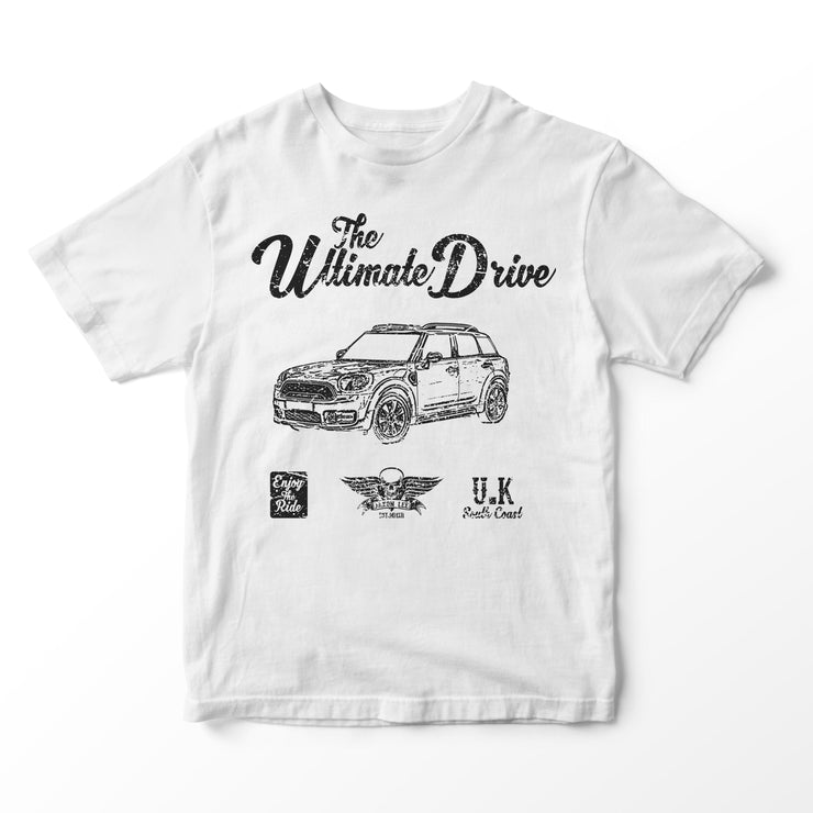 JL Ultimate Illustration for a Mini Countryman Motorcar fan T-shirt