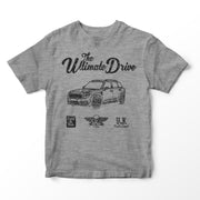 JL Ultimate Illustration for a Mini Countryman Motorcar fan T-shirt