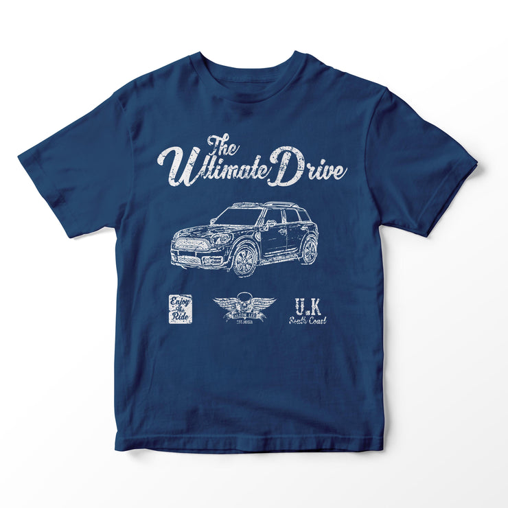 JL Ultimate Illustration for a Mini Countryman Motorcar fan T-shirt