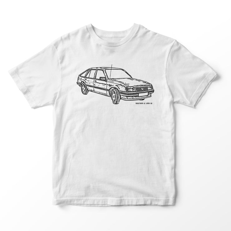 JL Illustration For A Vauxhall Cavalier MK2 Motorcar Fan T-shirt