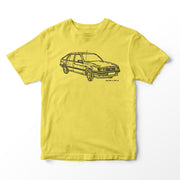 JL Illustration For A Vauxhall Cavalier MK2 Motorcar Fan T-shirt