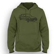 JL Illustration For A Vauxhall Cavalier MK2 Motorcar Fan Hoodie