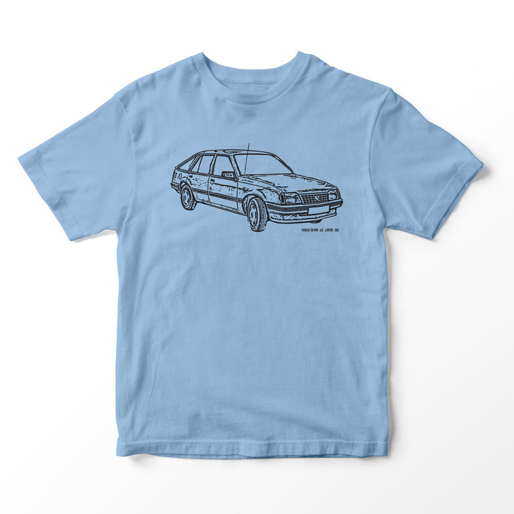 JL Illustration For A Vauxhall Cavalier MK2 Motorcar Fan T-shirt