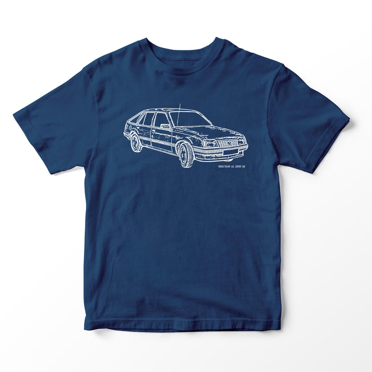 JL Illustration For A Vauxhall Cavalier MK2 Motorcar Fan T-shirt