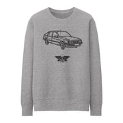 JL Basic Illustration for a Vauxhall Cavalier MK2 Motorcar fan Jumper