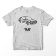 JL Basic Illustration for a Vauxhall Cavalier MK2 Motorcar fan T-shirt