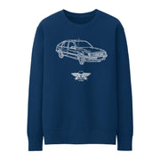 JL Basic Illustration for a Vauxhall Cavalier MK2 Motorcar fan Jumper