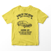 JL King Illustration for a Vauxhall Cavalier MK2 Motorcar fan T-shirt